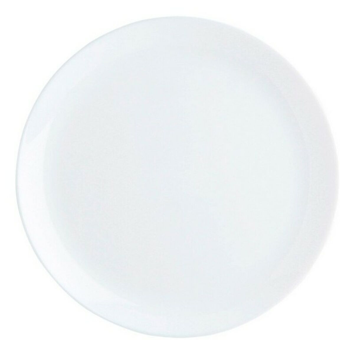 Plate set Luminarc Diwali 6 Units White Glass (Ø 27 cm) Luminarc