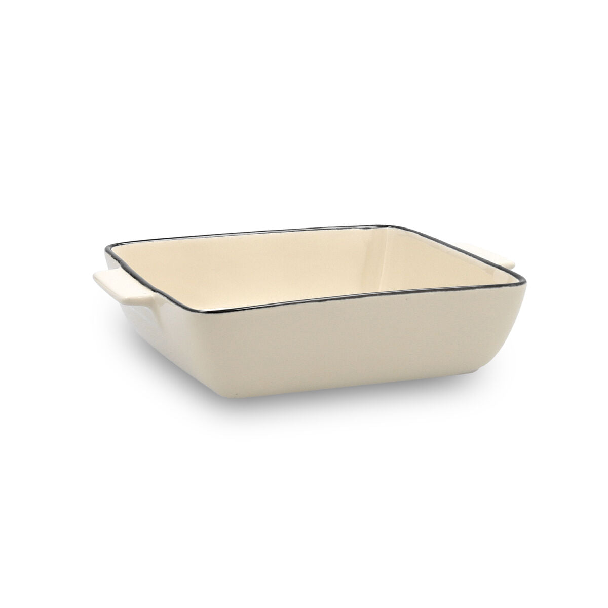 Saucepan Quid Cocco 20 x 16,5 x 27 cm Ceramic White (12 Units) (Pack 12x) Quid