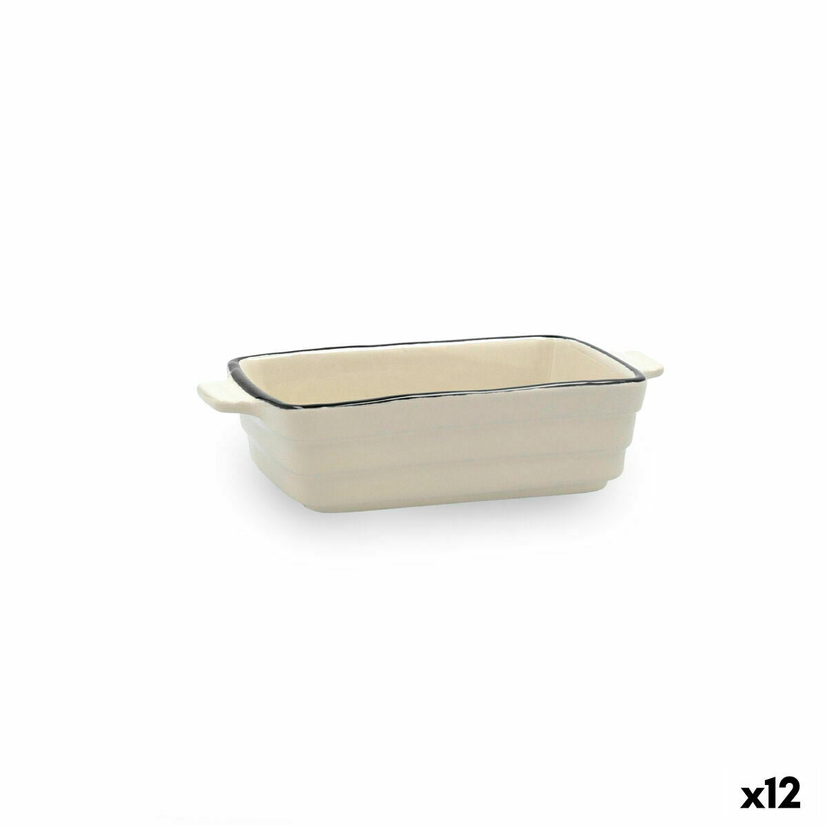 Saucepan Quid Cocco 16 x 9 x 4 cm Ceramic White (12 Units) Quid