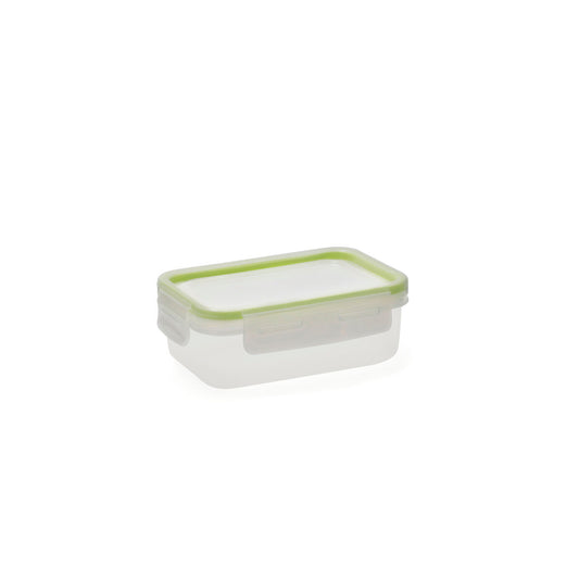 Lunch box Quid Greenery Transparent Plastic 475 ml (4 Units) (Pack 4x) Quid