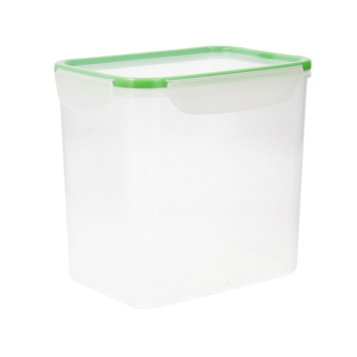 Hermetic Lunch Box Quid Greenery Transparent Plastic 4,7 L (4 Units) (Pack 4x) Quid