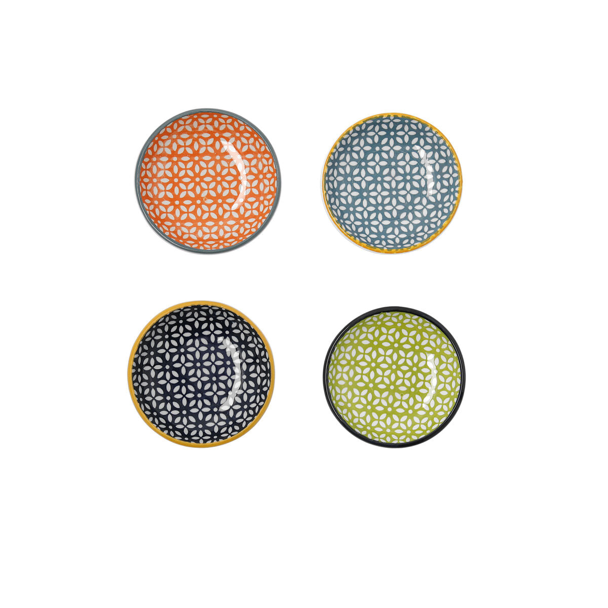 Plate Quid Pippa Multicolour Ceramic (36 Units) (Pack 36x) Quid