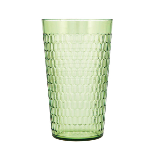 Glass Quid Viba Green Plastic 650 ml (12 Units) (Pack 12x) Quid