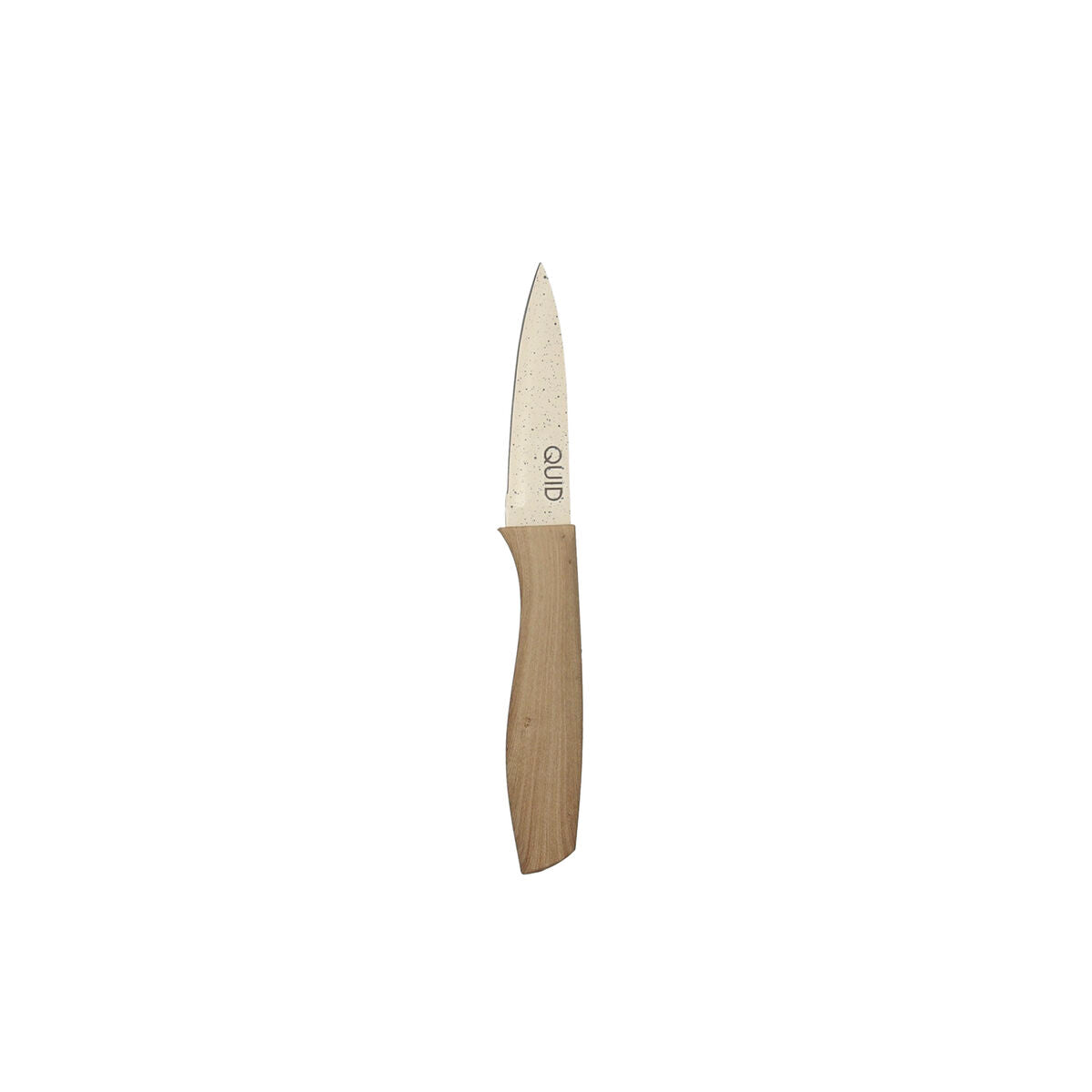 Peeler Knife Quid Cocco Brown Metal 9 cm (Pack 12x) Quid