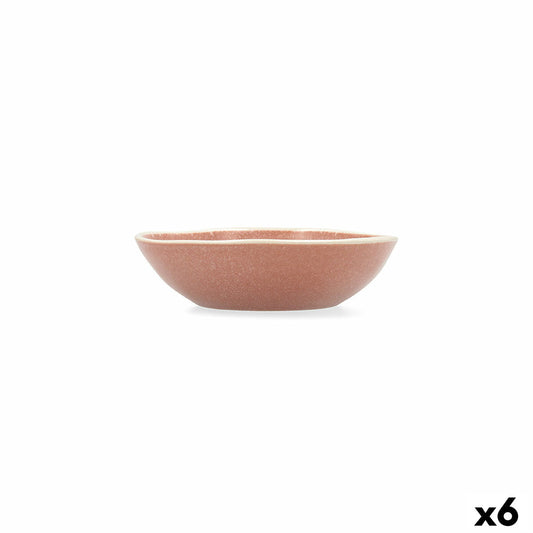 Bowl Bidasoa Gio 15 x 4 cm Ceramic Brown (6 Units) Bidasoa