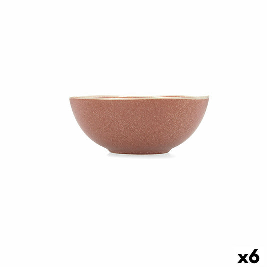 Bowl Bidasoa Gio 16 x 6,5 cm Ceramic Brown (6 Units) Bidasoa