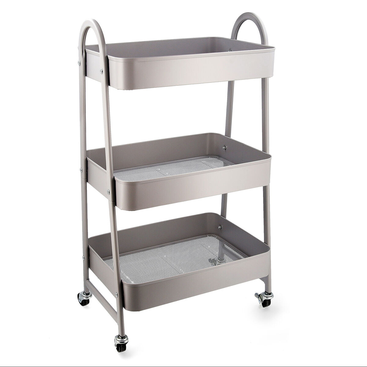 Vegetable trolley Quid Casio Grey Metal 45 x 30,6 x 77,5 cm Quid