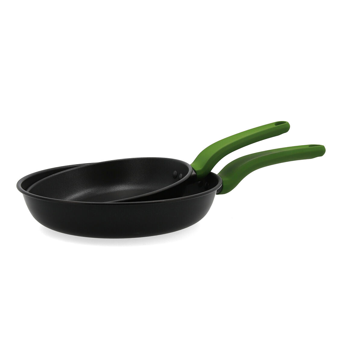 Set of pans Quid Vitae Carbon steel Black (2 Pieces) Quid