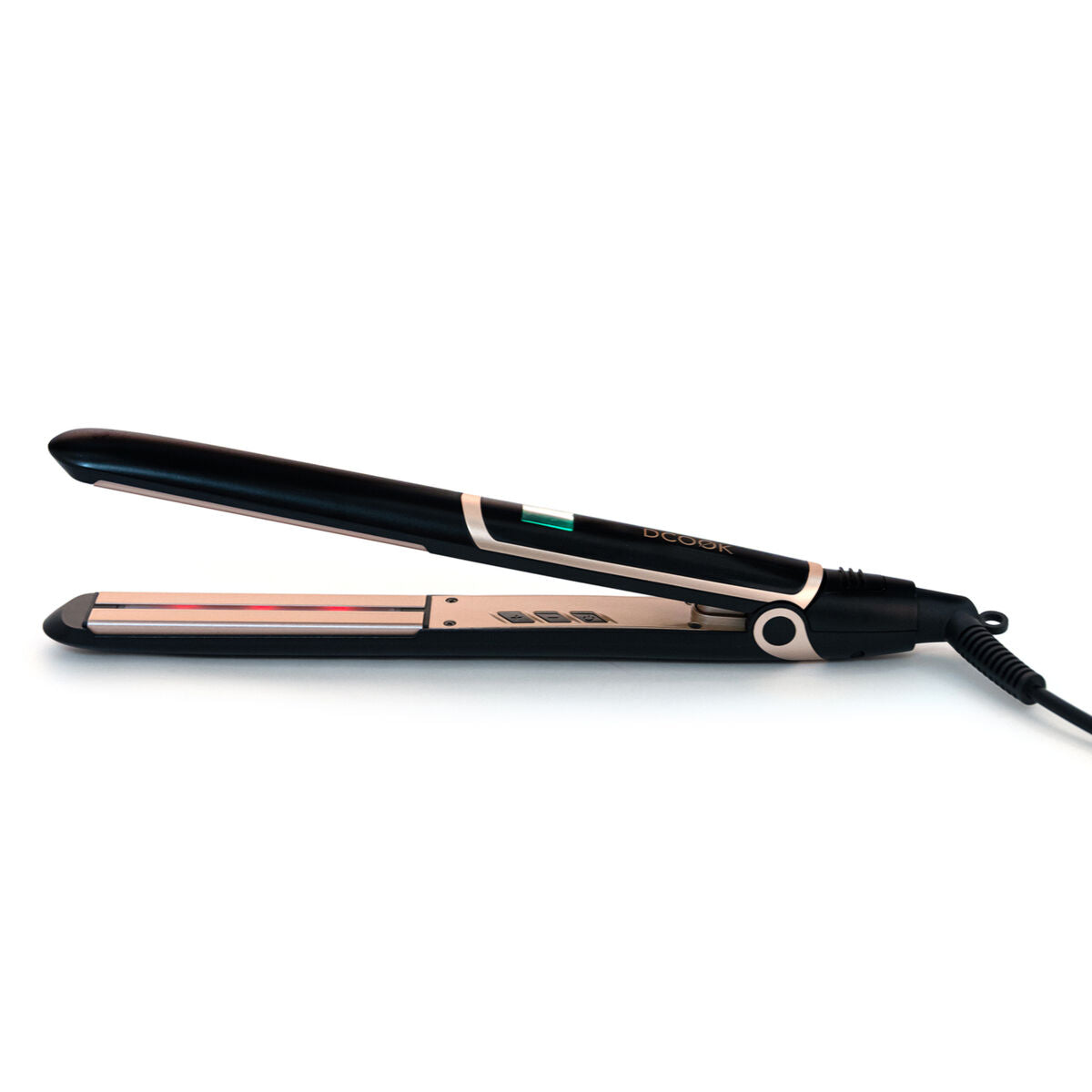 Ceramic Hair Straighteners Dcook Gallery Black 45 W Infrared DCOOK