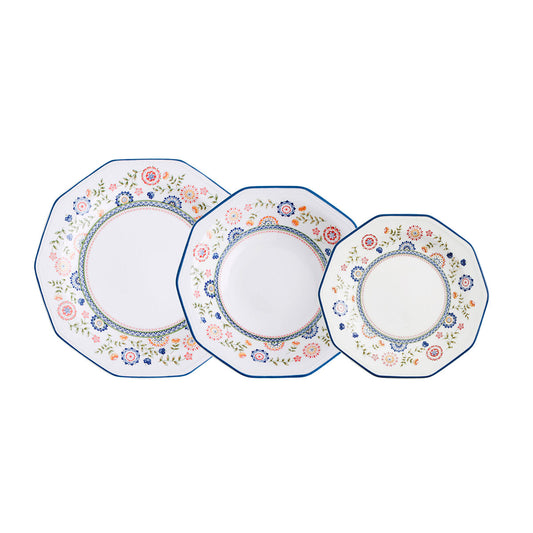 Dinnerware Set Queen´s By Churchill Bengal Multicolour Ceramic 12 Pieces Queen´s