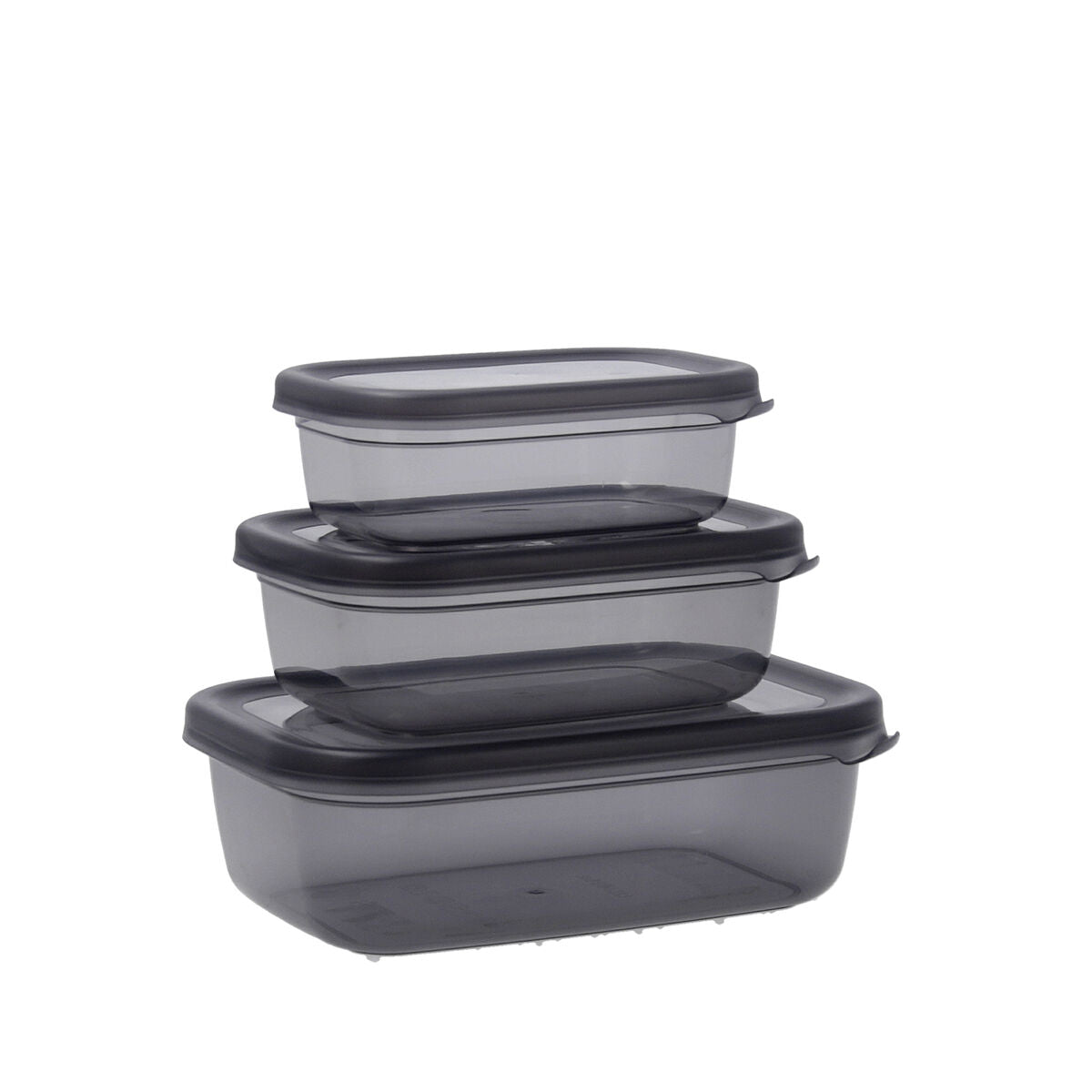 Set of lunch boxes Quid City Rectangular 3 Pieces Quid