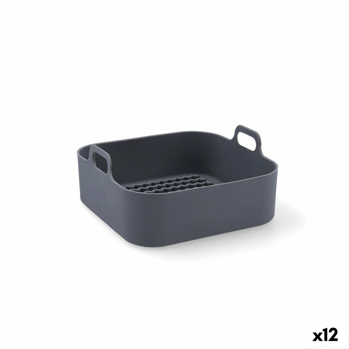 Basket Quid Naturalia 19 x 9 cm Silicone (12 Units) Quid