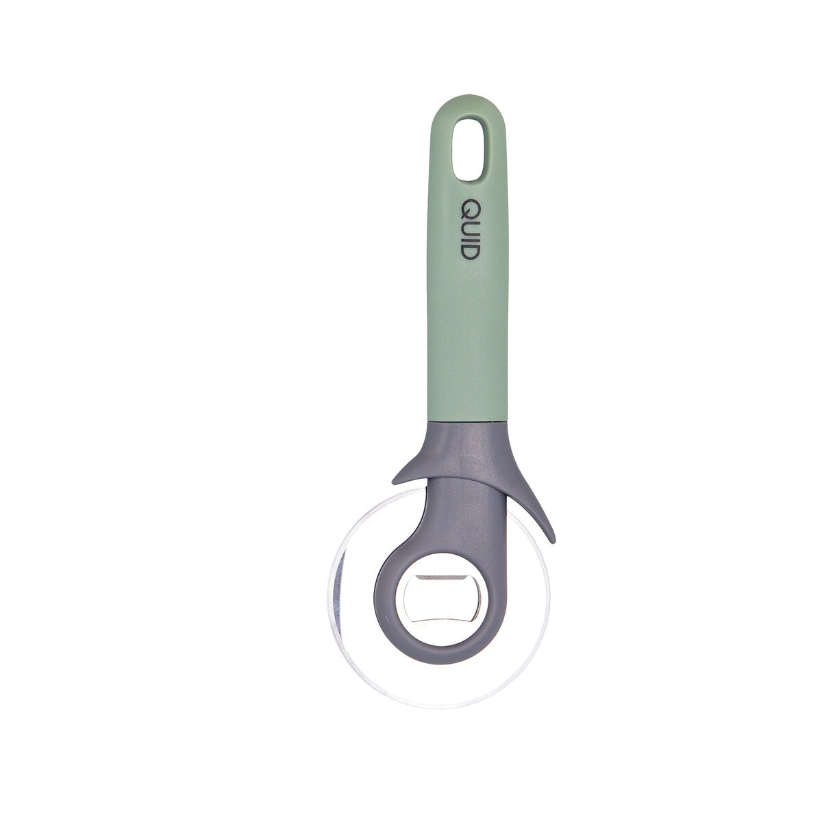 Pizza Cutter Quid Ozon Green Metal 20 cm Quid