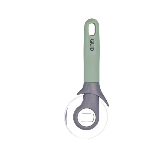 Pizza Cutter Quid Ozon Green Metal 20 cm Quid