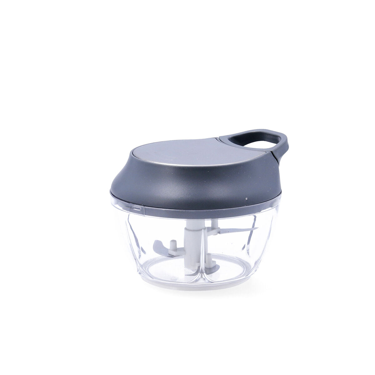 Manual mini chopper with pull cord Quid Ozon Steel Metal 13,5 x 12 x 10 cm Quid