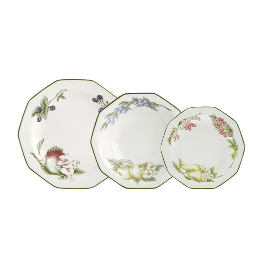 Dinnerware Set Queen´s By Churchill Victorian Orchard Multicolour Ceramic 12 Pieces Queen´s