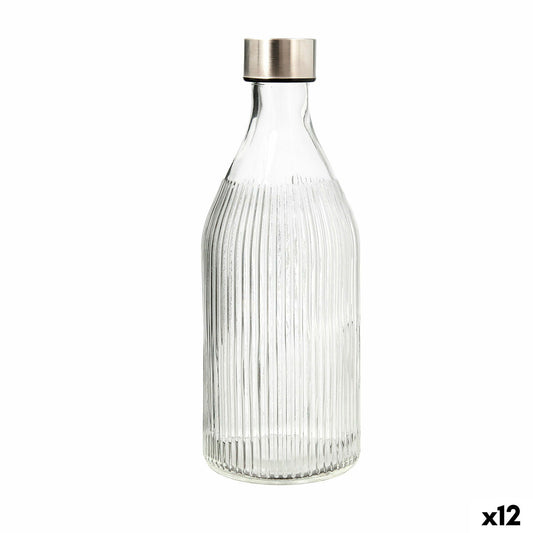 Bottle Quid Maison Transparent Glass 1 L (12 Units)