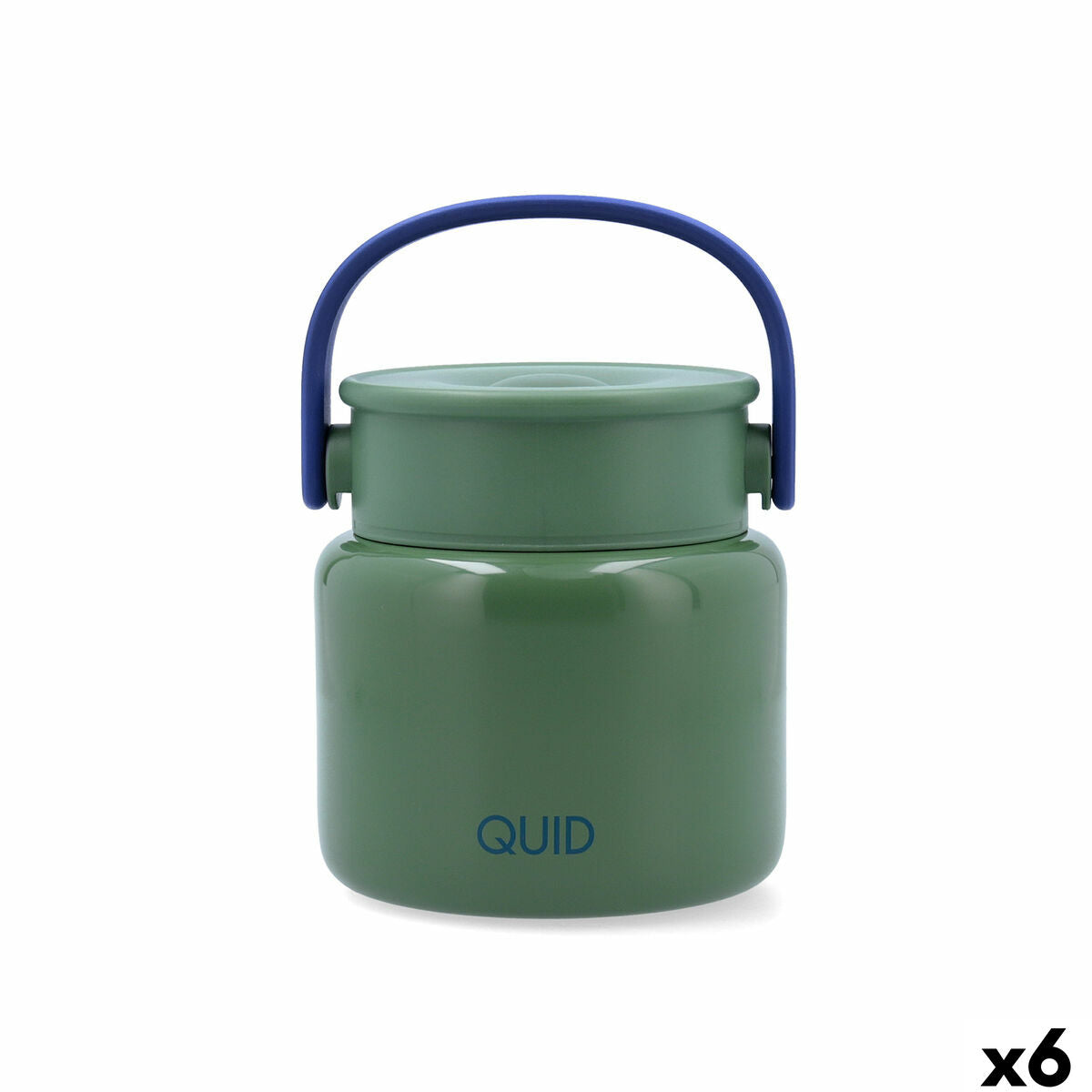 Travel thermos flask Quid Sarao Green 800 ml (6 Units) Quid