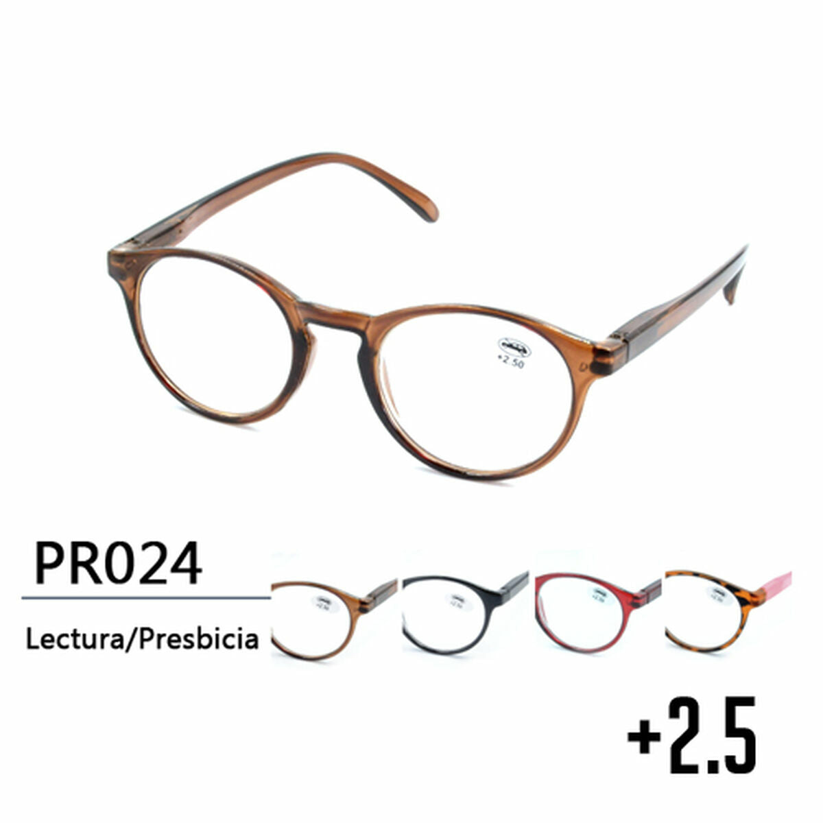 Glasses Comfe PR024 +2.5 Reading Comfe