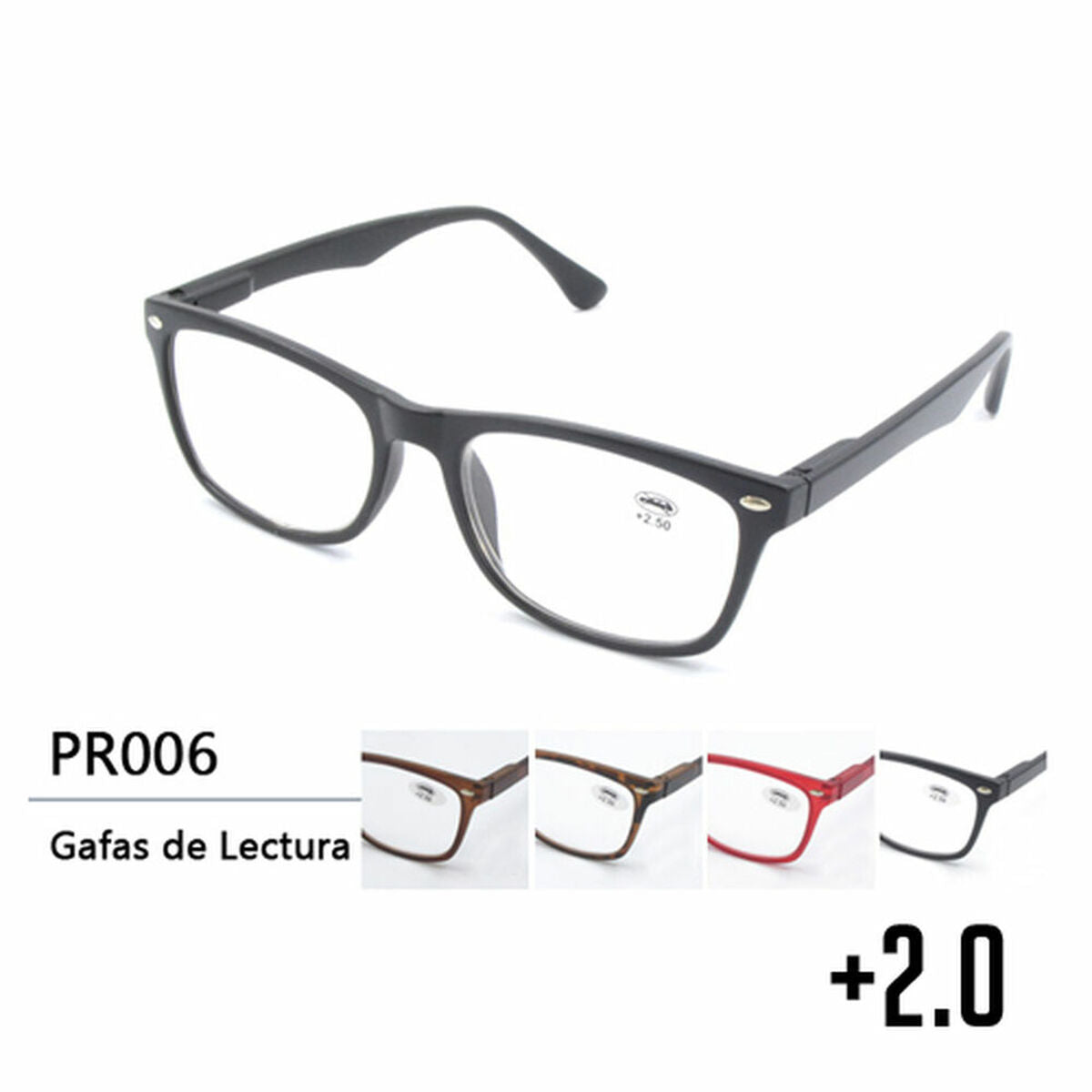 Glasses Comfe PR006 +2.0 Reading Comfe