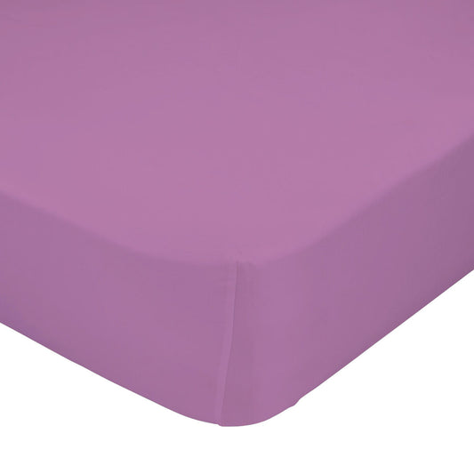 Fitted bottom sheet HappyFriday BASIC KIDS Lilac 28 x 2 x 38 cm 90 x 200 x 32 cm HappyFriday