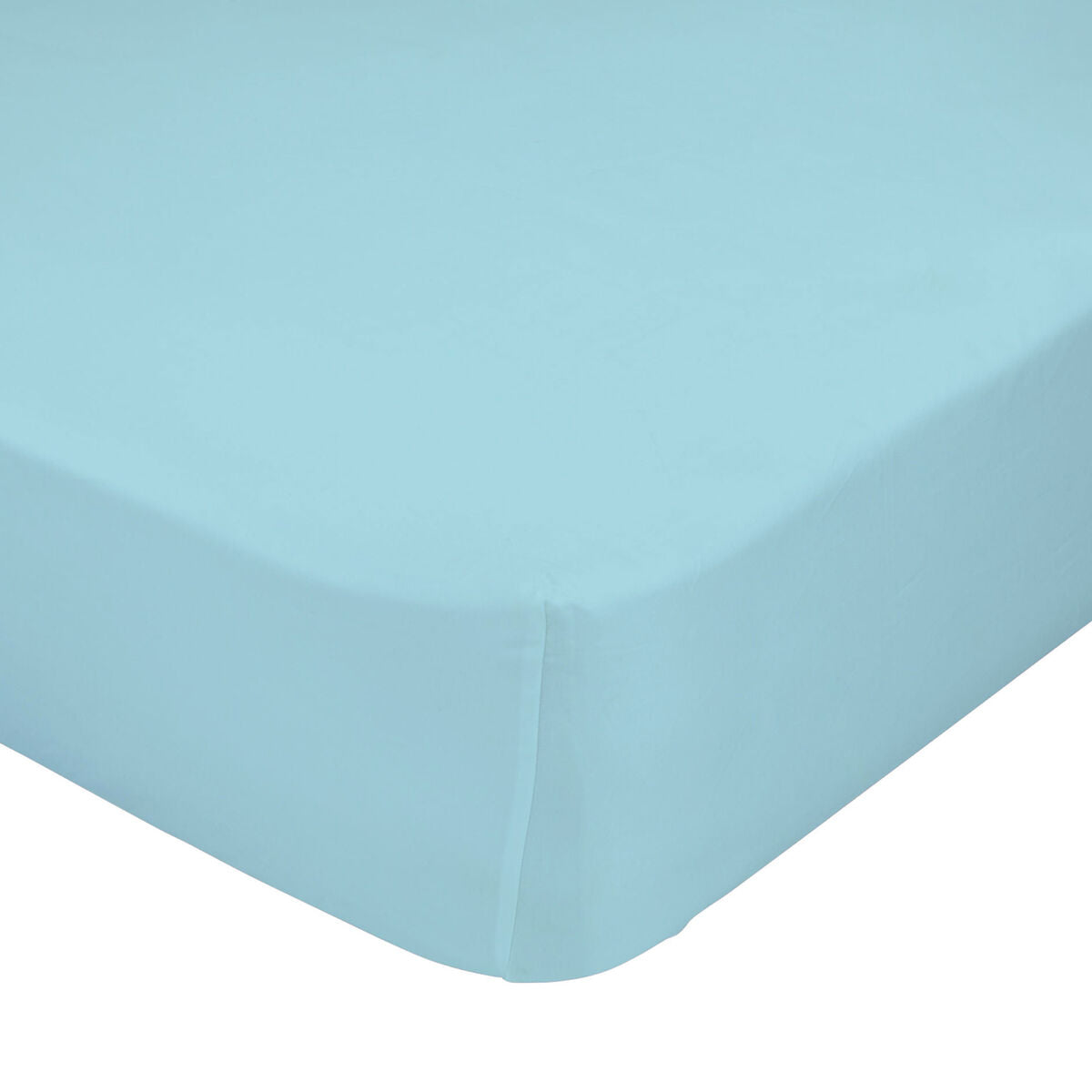 Fitted sheet HappyFriday BASIC KIDS Blue 90 x 200 x 32 cm HappyFriday