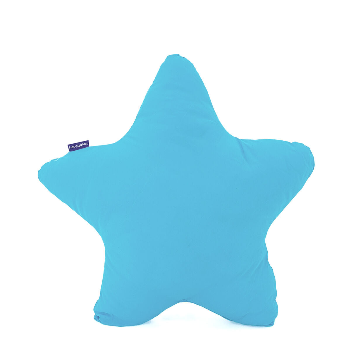 Cushion HappyFriday Basic Turquoise Star 50 x 50 cm HappyFriday