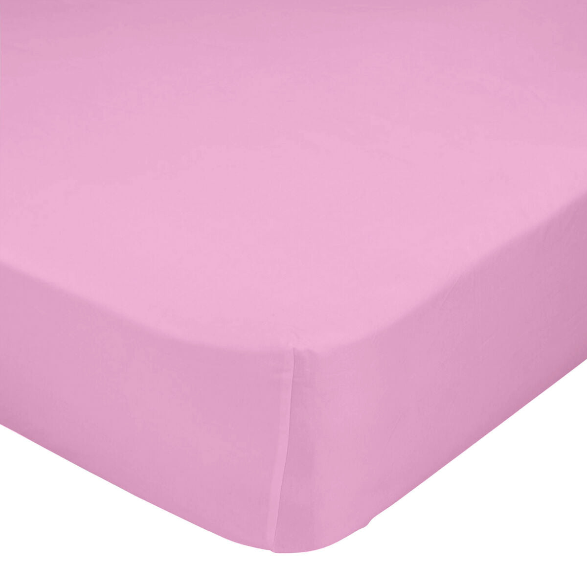 Fitted sheet HappyFriday BASIC KIDS Pink Single HappyFriday