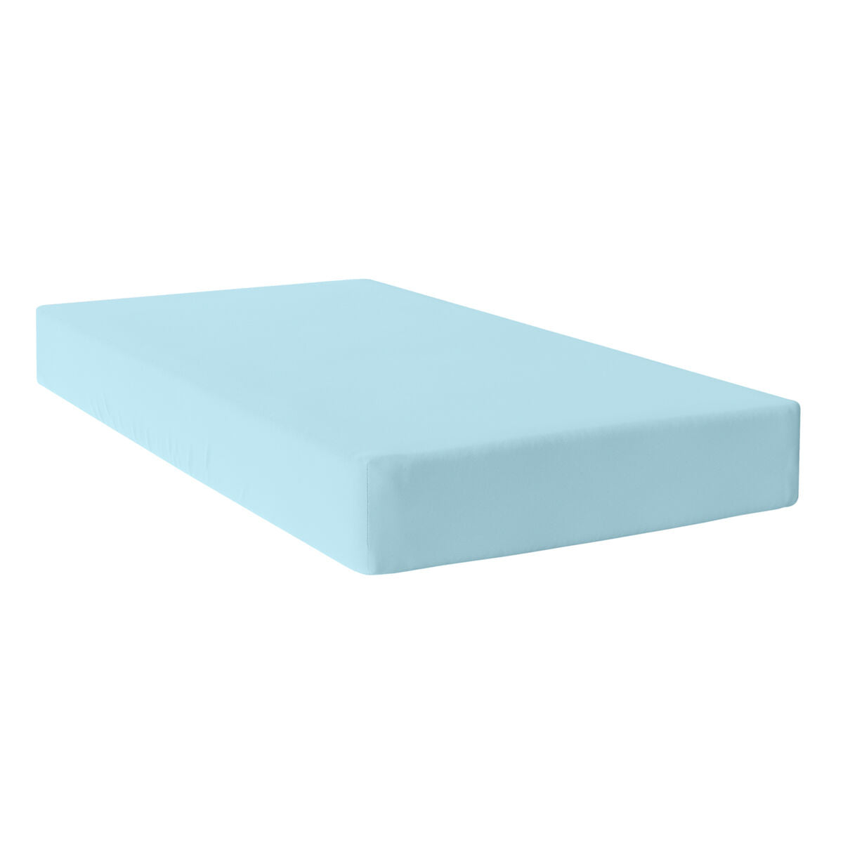 Fitted sheet HappyFriday BASIC KIDS Blue 105 x 200 x 32 cm HappyFriday