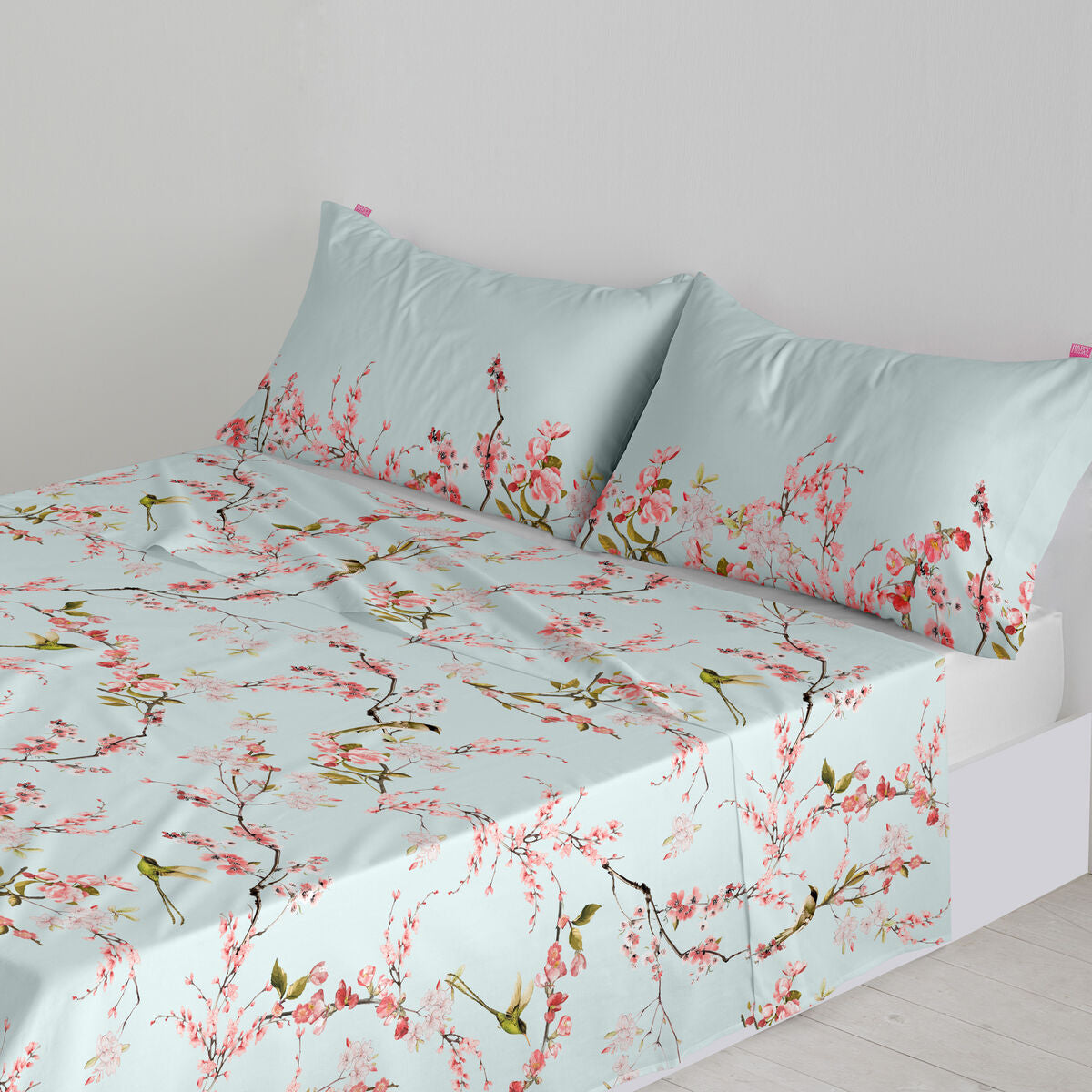 Top sheet HappyFriday Chinoiserie Multicolour 160 x 270 cm (asiatico/oriental) HappyFriday