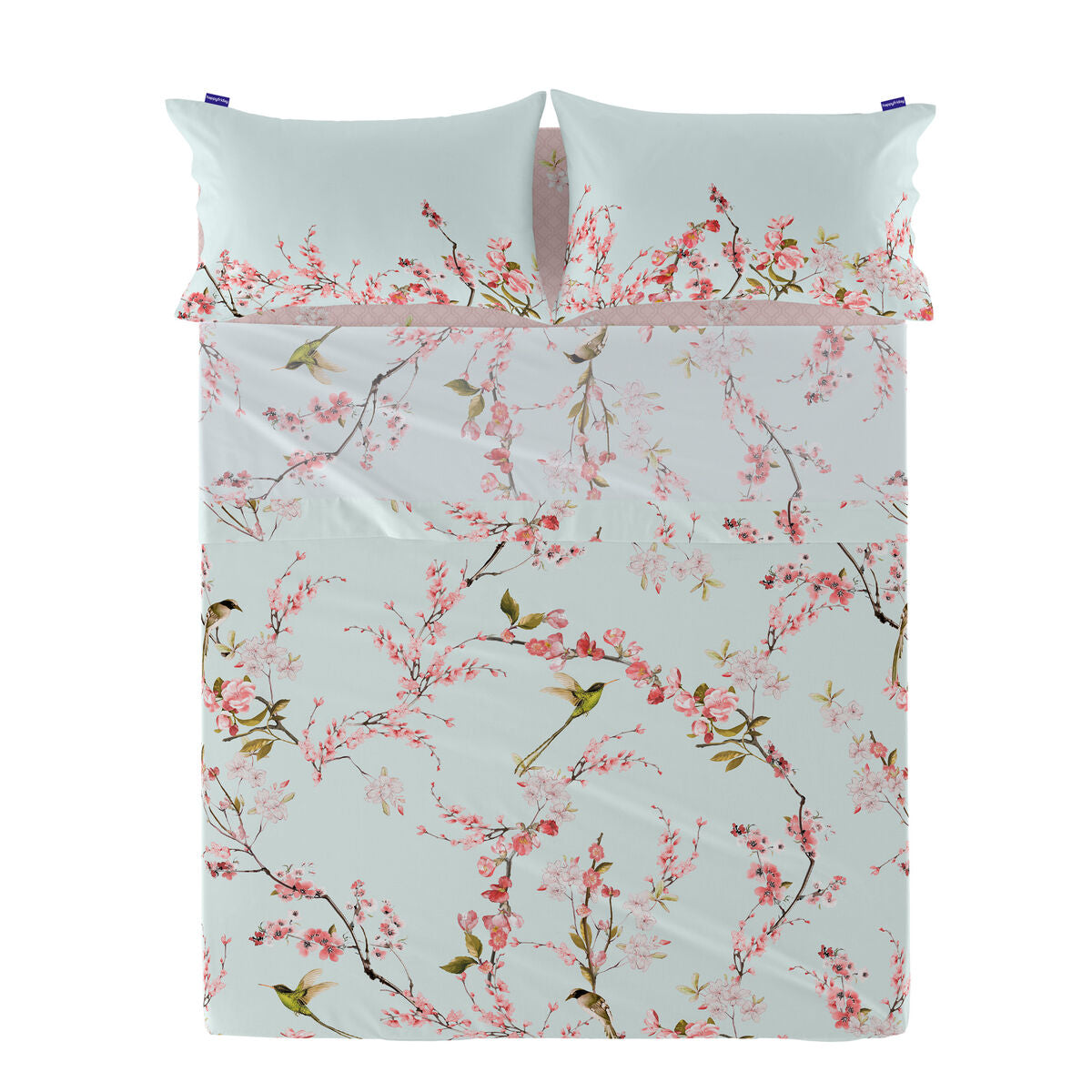 Top sheet HappyFriday Chinoiserie Multicolour 210 x 270 cm (asiatico/oriental) HappyFriday