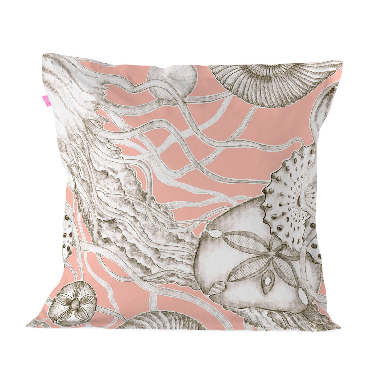 Cushion cover HappyFriday Coral reef Multicolour 60 x 60 cm HappyFriday