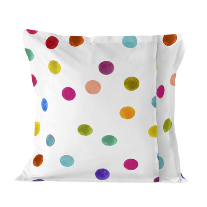 Pillowcase HappyFriday Confetti Multicolour 80 x 80 cm HappyFriday