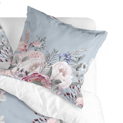 Pillowcase HappyFriday Soft bouquet Multicolour 80 x 80 cm HappyFriday