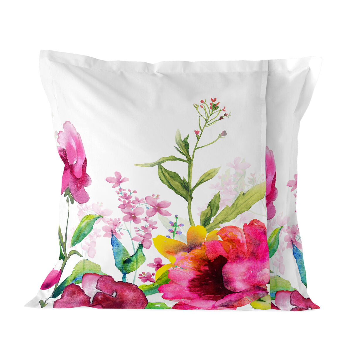 Pillowcase HappyFriday Cassia Multicolour 60 x 60 cm HappyFriday