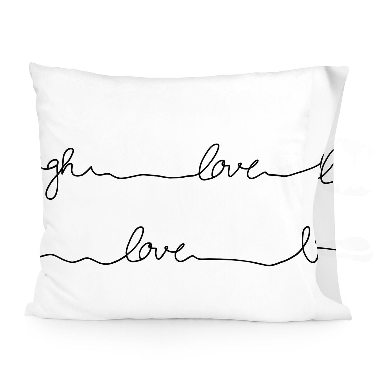 Pillowcase HappyFriday Blanc Live Multicolour 60 x 70 cm HappyFriday