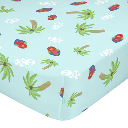 Fitted sheet HappyFriday HAPPYNOIS Multicolour 105 x 200 x 32 cm HappyFriday