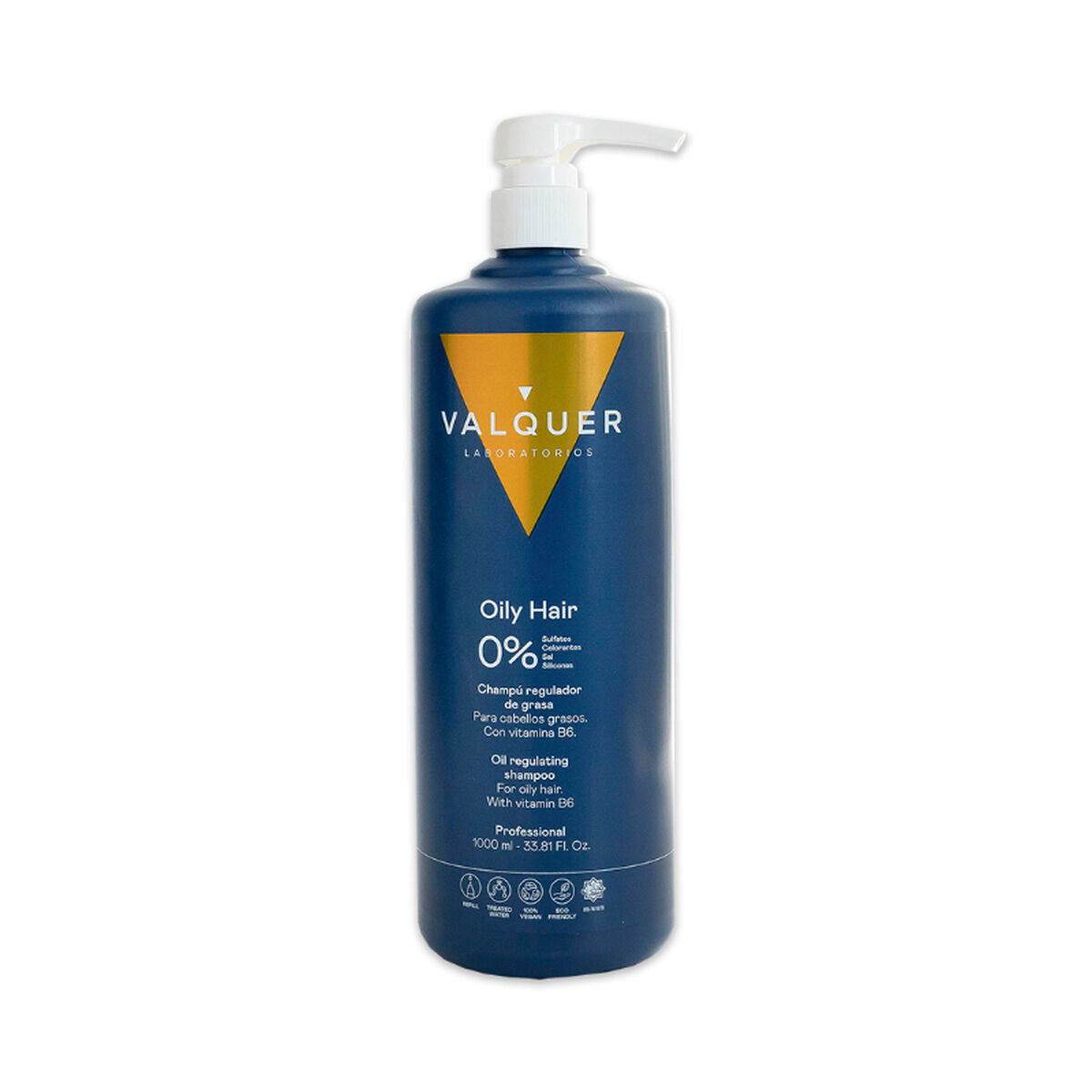 Anti-Grease Shampoo Valquer SIN SULFATOS 1 L