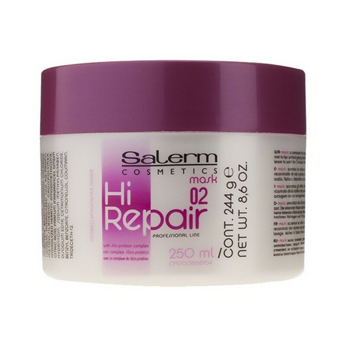 Restorative Hair Mask Hi Repair 02 Salerm Hi Repair (250 ml) 250 ml