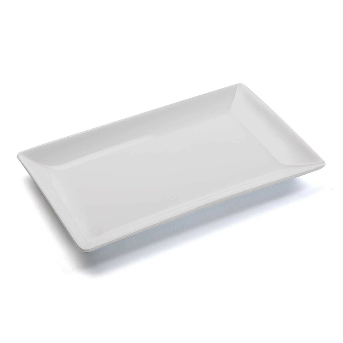 Serving Platter Versa 24 x 2,5 x 36 cm Porcelain Versa