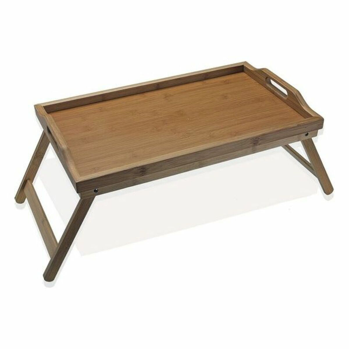 Folding Tray for Bed Versa Wood Bamboo (30 x 23 x 50 cm) Versa