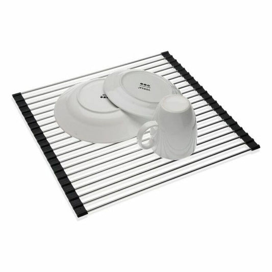 Draining Rack for Kitchen Sink Versa Eloy Steel Aluminium Silicone (32 x 0,04 x 44 cm) Versa