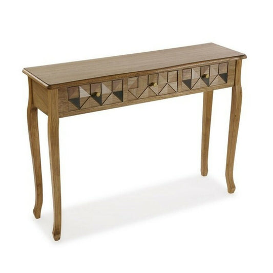 Hall Table with 3 Drawers Versa Elva Wood (30 x 78,5 x 109 cm) Versa