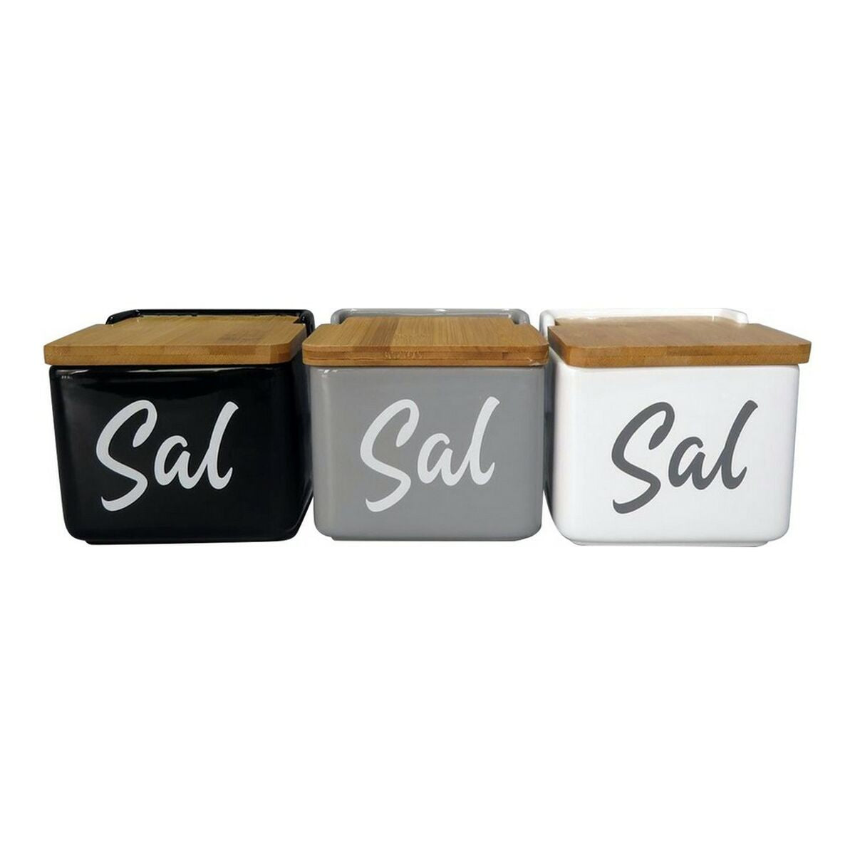 Salt Shaker with Lid Ceramic Versa