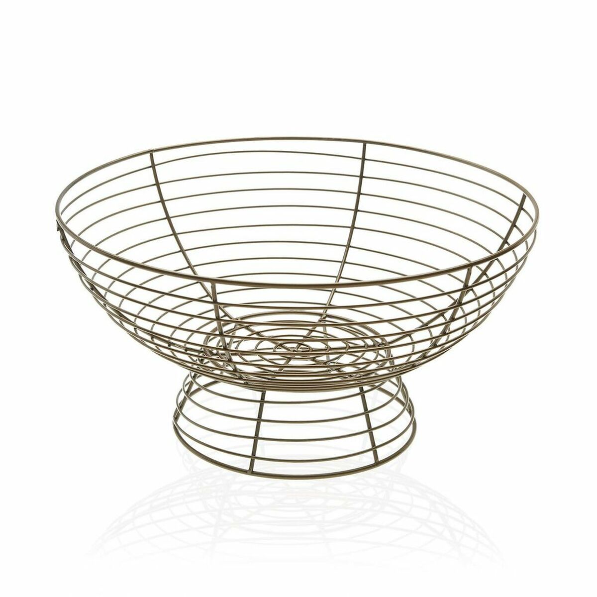 Fruit Bowl Versa Metal Steel (33 x 17 cm) Versa