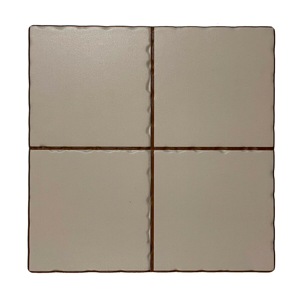 Table Mat Versa Beige Ceramic (20 x 20 cm) Versa