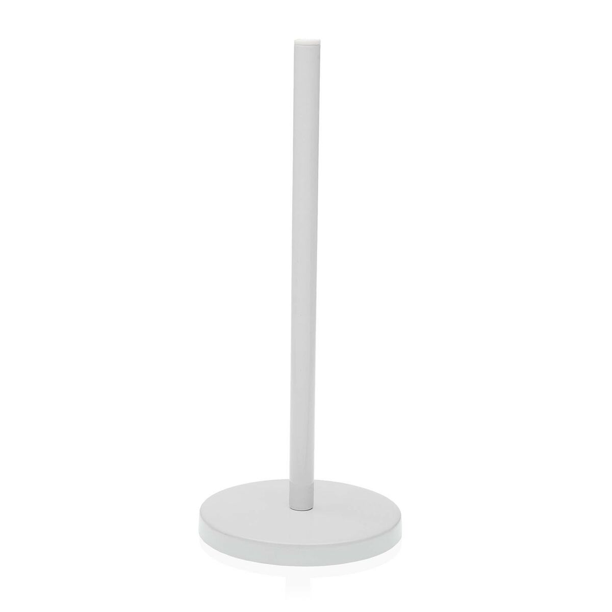 Kitchen Paper holder Versa White Metal Steel 30 cm Versa