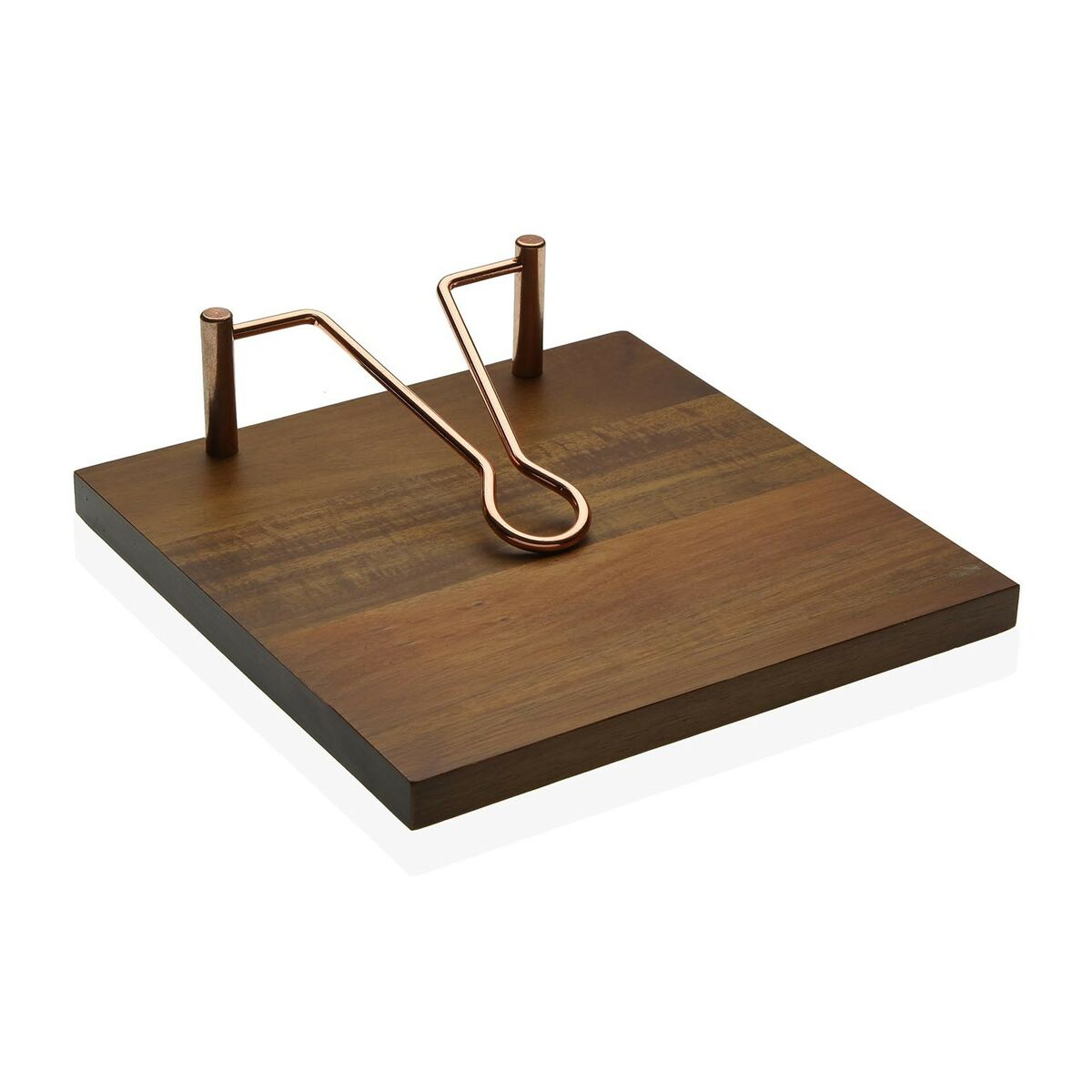 Napkin holder Versa Bamboo Acacia 20 x 6 x 20 cm Dark brown Versa