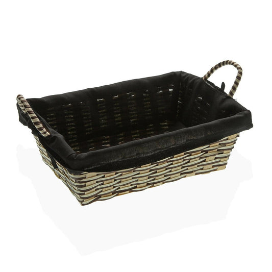 Brotkorb Versa Black Bamboo Meeresalgen (19 x 9 x 27 cm)