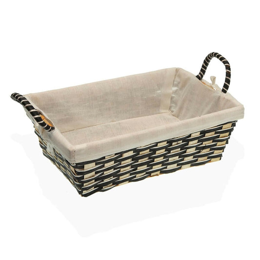 Bread Basket Versa White Bamboo 19 x 9 x 27 cm Versa